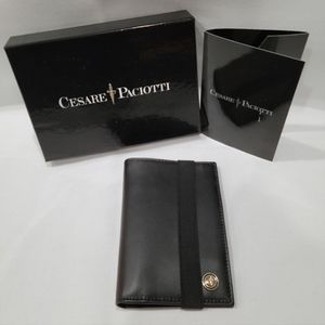 Cesare paciotti unisex men woman wallet black